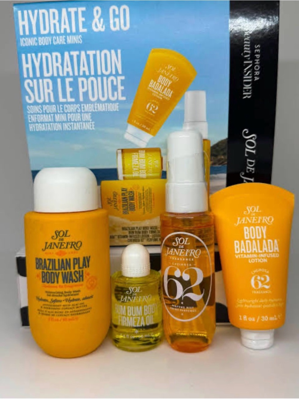 Sol de Janeiro Mini Body Care Set in Bright Yellow